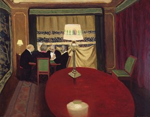 Une partie de poker, 1902 - Felix Edouard Vallotton